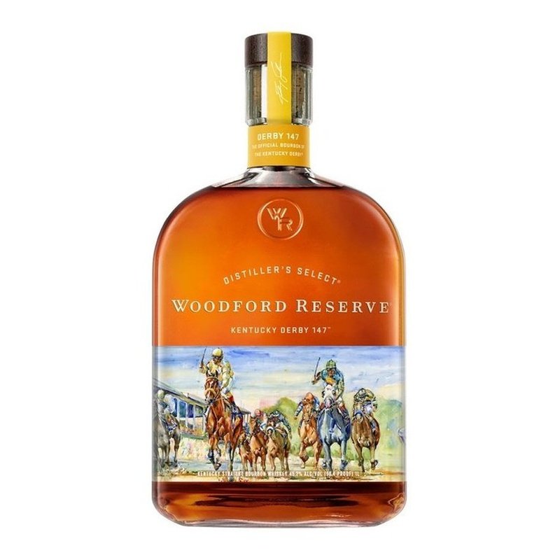 Woodford Reserve Kentucky Derby 147 Straight Bourbon Whiskey Liter - ForWhiskeyLovers.com