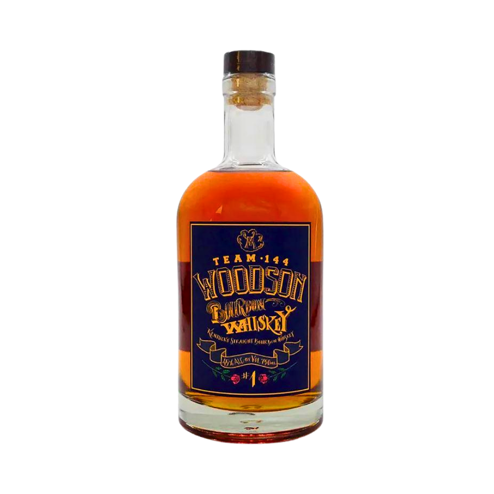 Woodson Whiskey Team 144 Michigan Commemorative Bottle 750ml - ForWhiskeyLovers.com