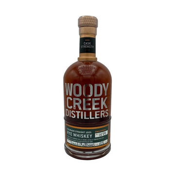 Woody Creek Distillers Cask Strength Colorado Straight Rye Whiskey - ForWhiskeyLovers.com