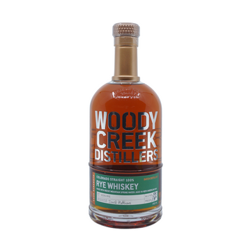 Woody Creek Distillers Cask Strength Colorado Straight Rye Whiskey - ForWhiskeyLovers.com