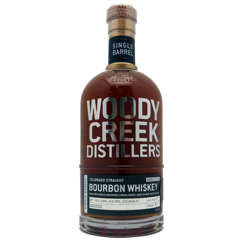 Woody Creek Distillers Single Barrel Colorado Straight Rye Whiskey - ForWhiskeyLovers.com