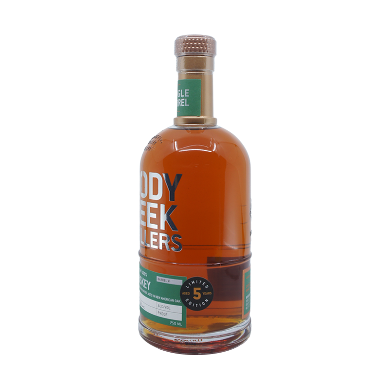 Woody Creek Distillers Single Barrel Colorado Straight Rye Whiskey - ForWhiskeyLovers.com
