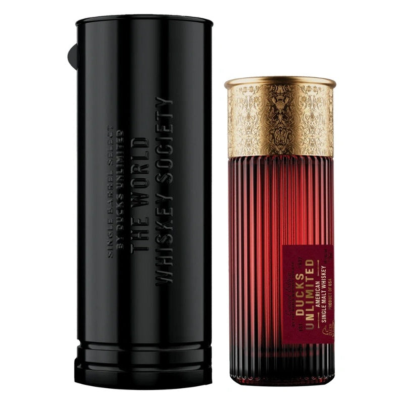 World Whiskey Society Ducks Unlimited American Single Malt 750 ML - ForWhiskeyLovers.com