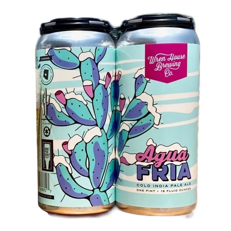 Wren House Brewing Co. Agua Fria Cold IPA Beer 4-Pack - ForWhiskeyLovers.com