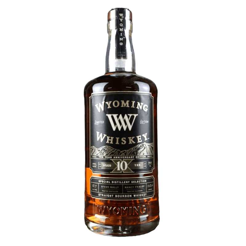 Wyoming Whiskey 10 Year Anniversary Edition Straight Bourbon - ForWhiskeyLovers.com