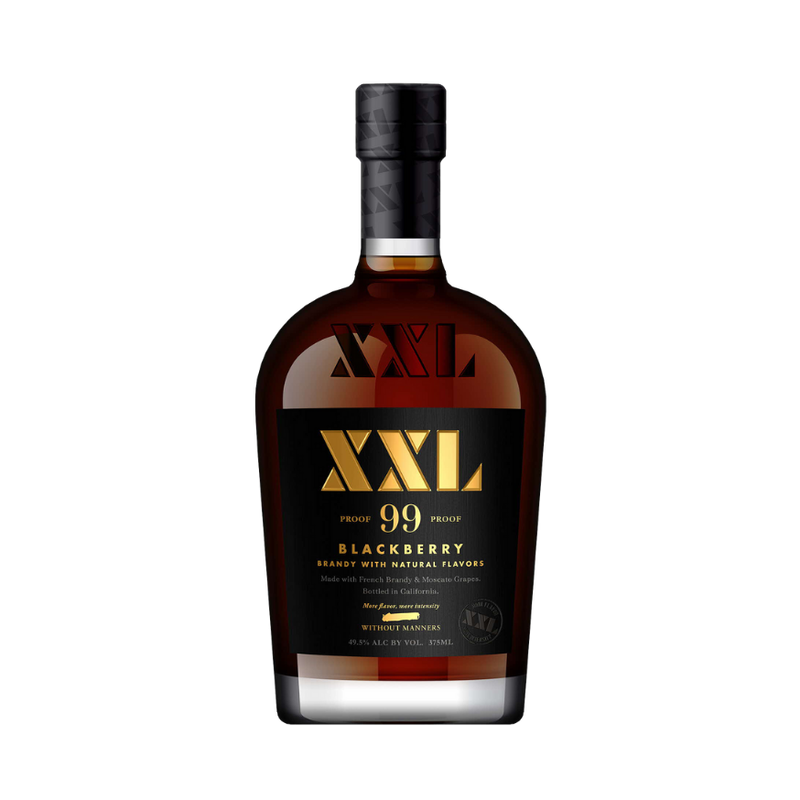 XXL 99 Proof Blackberry Flavored Brandy 375ml - ForWhiskeyLovers.com
