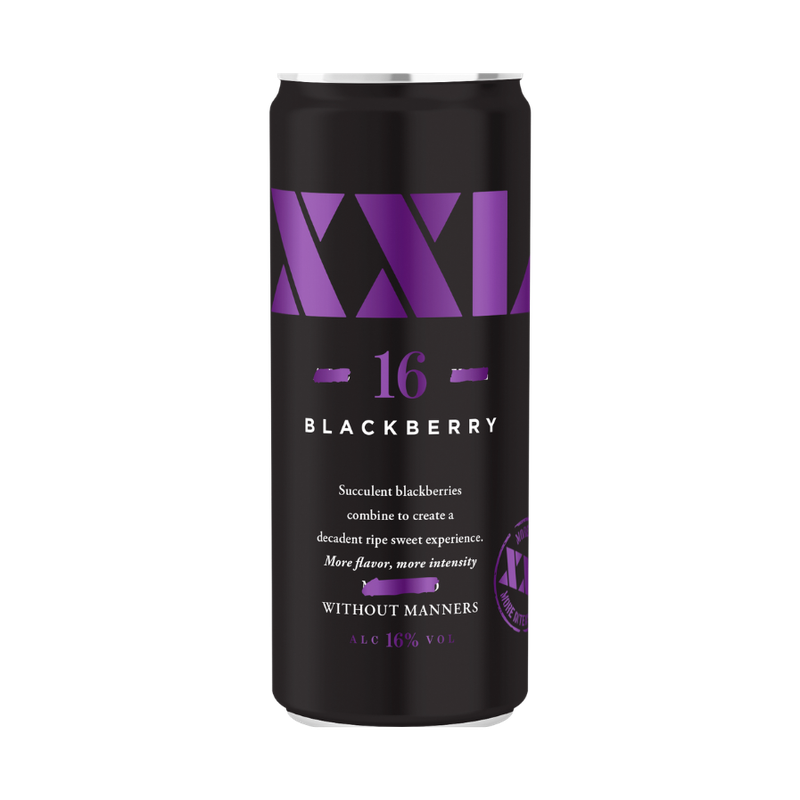 XXL Blackberry Moscato Flavored Wine 4-Pack - ForWhiskeyLovers.com