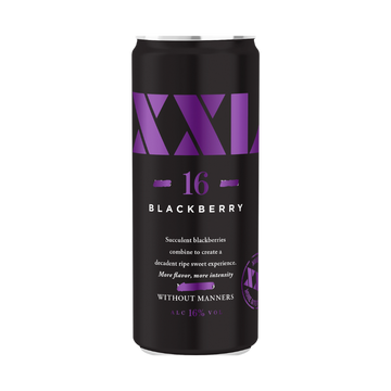 XXL Blackberry Moscato Flavored Wine 4-Pack - ForWhiskeyLovers.com