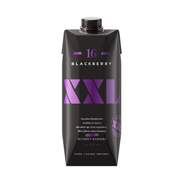 XXL Blackberry Moscato Flavored Wine 500ml - ForWhiskeyLovers.com
