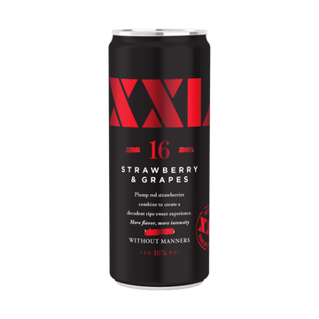 XXL Strawberry Moscato Flavored Wine 4-Pack - ForWhiskeyLovers.com
