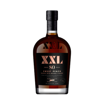 XXL Sweet Peach Flavored Brandy 375ml - ForWhiskeyLovers.com