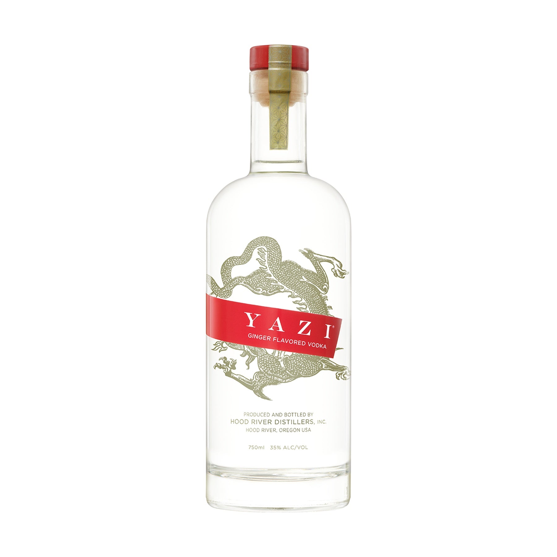 Yazi Ginger Vodka 750ml - ForWhiskeyLovers.com