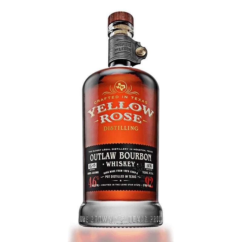 Yellow Rose Bourbon Whiskey Outlaw 750ml - ForWhiskeyLovers.com