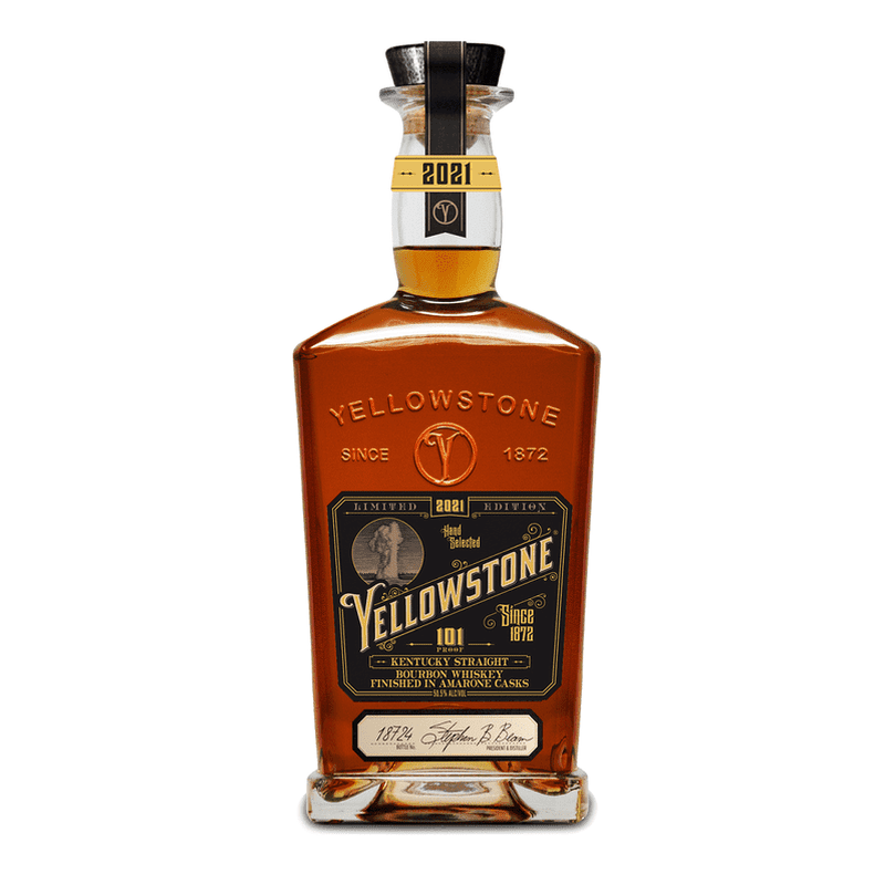 Yellowstone 101 Proof Kentucky Straight Bourbon Whiskey 2021 Limited Edition - ForWhiskeyLovers.com