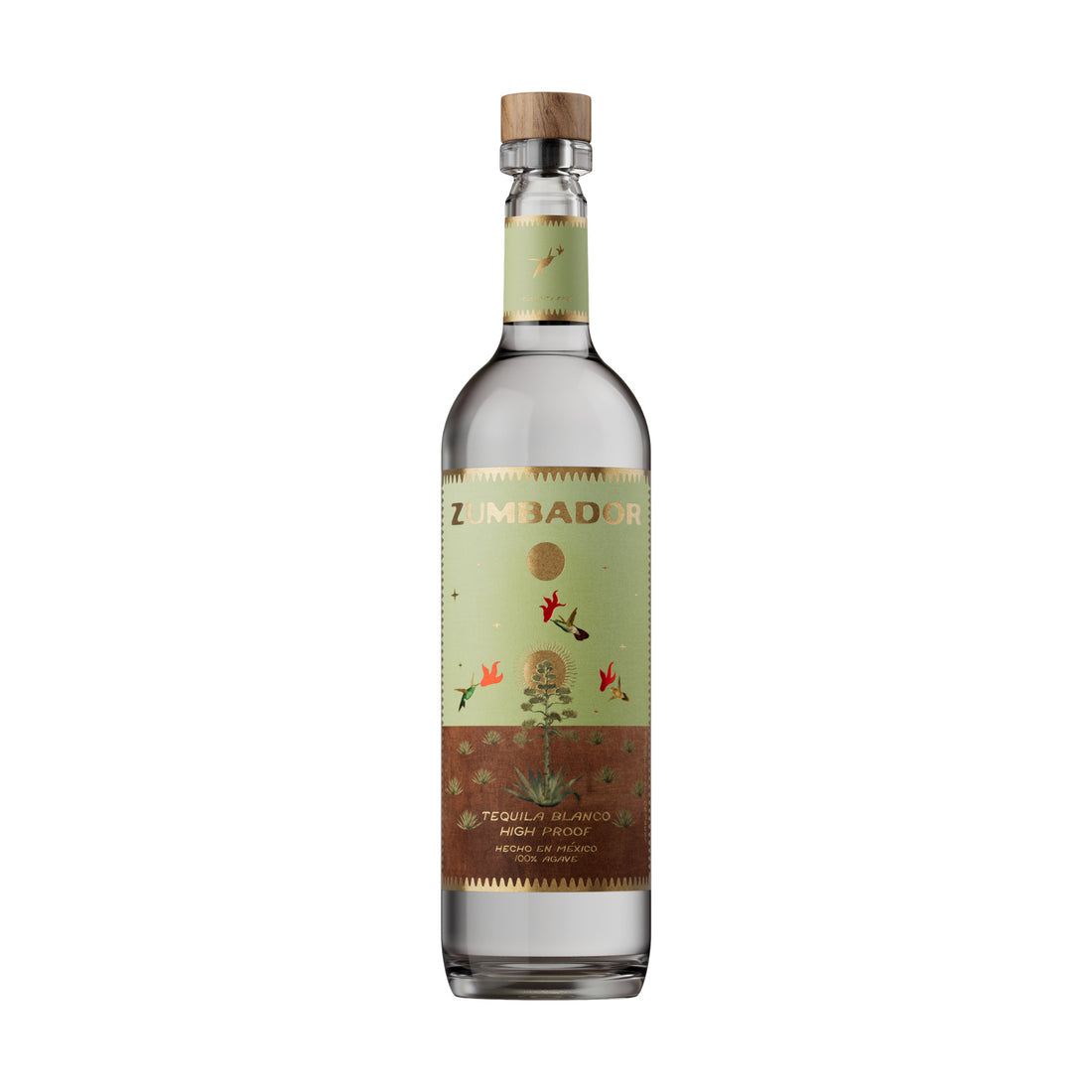 Zumbador Tequila Blanco High Proof 750ml - ForWhiskeyLovers.com