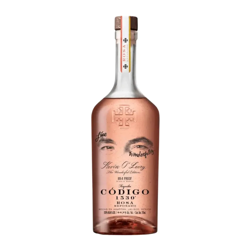 Código 1530 Kevin O'Leary Rosa Reposado Tequila 750ml - ForWhiskeyLovers.com