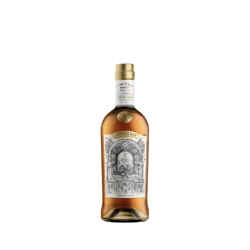 Compass Box Metropolis 700ml - ForWhiskeyLovers.com