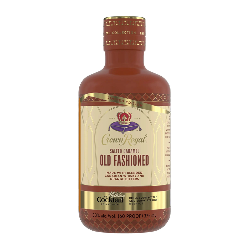 Crown Royal Salted Caramel Old Fashioned Cocktail 375ml Pre-Order - ForWhiskeyLovers.com