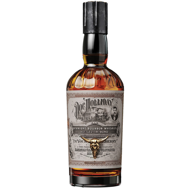 Doc Holliday Straight Bourbon Whiskey Bottled in Bond Limited Edition 750ml - ForWhiskeyLovers.com