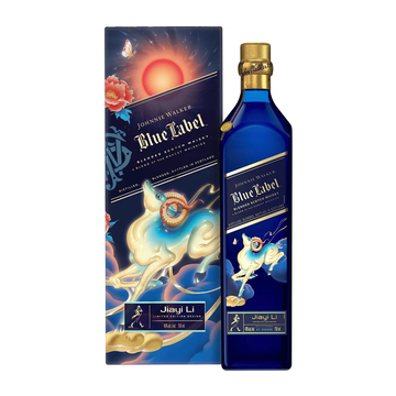 Johnnie Walker Blue Label Year of the Goat 2027 Blended Scotch Whisky 750ml - ForWhiskeyLovers.com