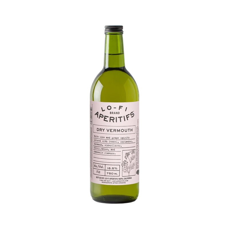 Lo-Fi Aperitifs Dry Vermouth 750 mL - ForWhiskeyLovers.com