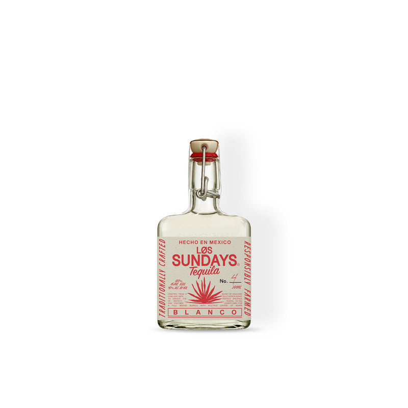 Los Sundays Blanco Tequila 200ml - ForWhiskeyLovers.com