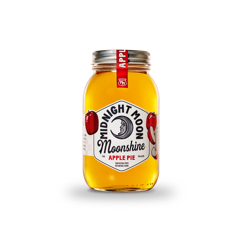 Midnight Moon Apple Pie Moonshine 750 ml - ForWhiskeyLovers.com