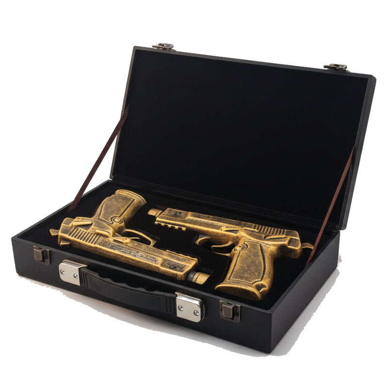 Oceano Azul Double Trouble Pistol Añejo Tequila (2 x 200 mL) - ForWhiskeyLovers.com