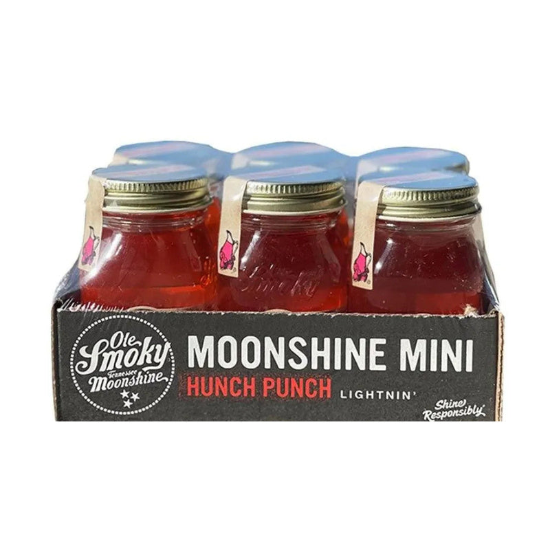 Ole Smoky Hunch Punch Moonshine Minis 6 Pack (6 x 50 mL) - ForWhiskeyLovers.com