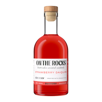 On The Rocks Strawberry Daiquiri Cocktail 375 mL - ForWhiskeyLovers.com