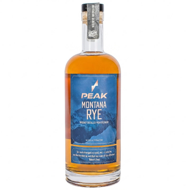 PEAK Montana Rye Whiskey 750ml - ForWhiskeyLovers.com
