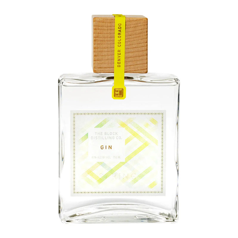 The Block Distilling Co Spring Gin 750 ml - ForWhiskeyLovers.com