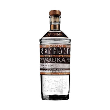 Benham’s Charcoal Filtered Vodka 750 mL - ForWhiskeyLovers.com