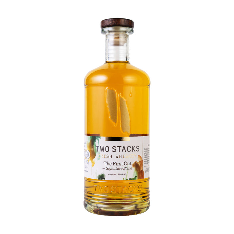 Two Stacks The First Cut Signature Blend Irish Whiskey 700mL - ForWhiskeyLovers.com