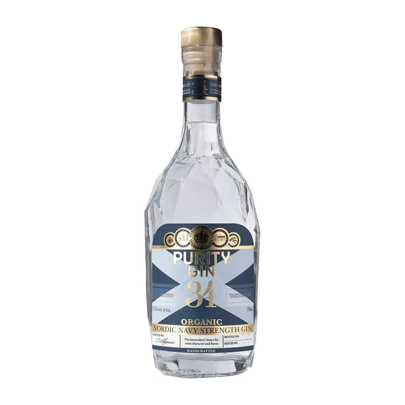 Purity 34 Organic Navy Strength Gin - ForWhiskeyLovers.com