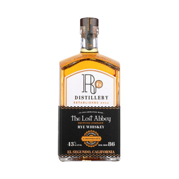 R6 Distillery The Lost Abbey Rye Whiskey Limited Release
