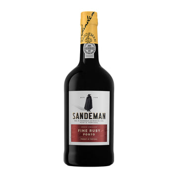 Sandeman Fine Ruby Port 750ml - ForWhiskeyLovers.com