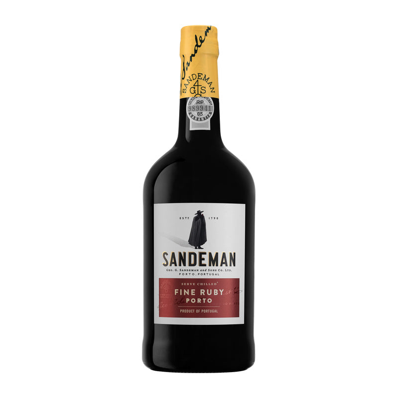 Sandeman Fine Ruby Port 750ml - ForWhiskeyLovers.com