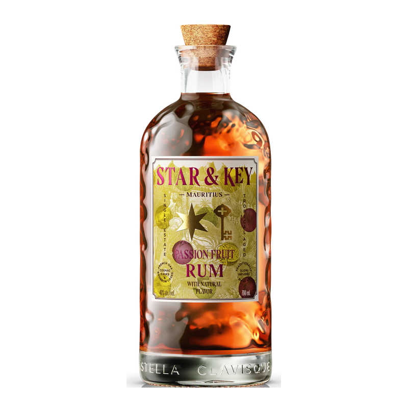 Star & Key Passion Fruit Rum 700ml - ForWhiskeyLovers.com
