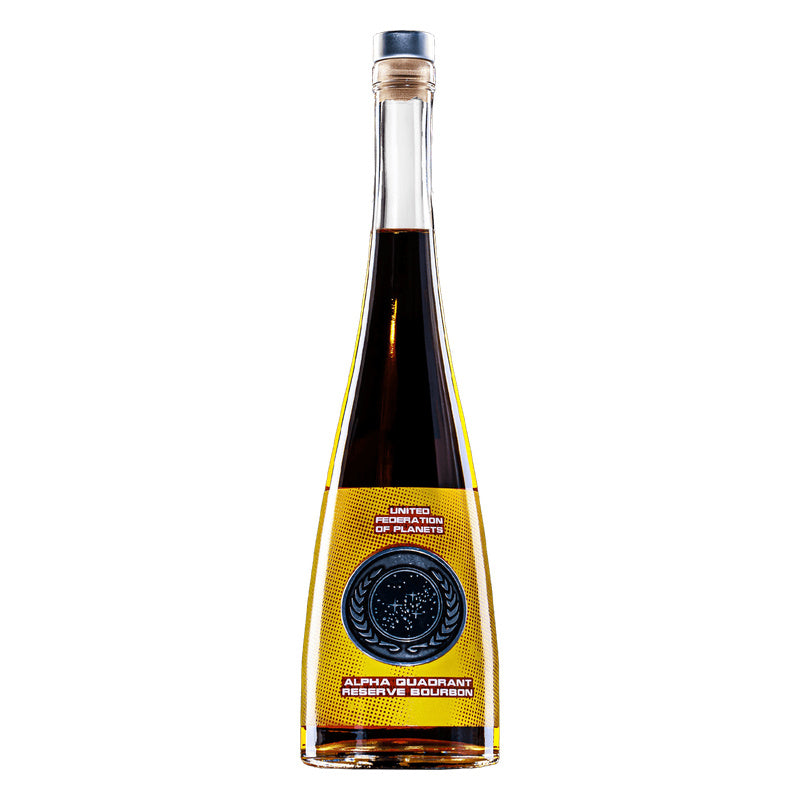 Star Trek Spirits United Federation of Planets Alpha Quadrant Reserve Bourbon 750 ml - ForWhiskeyLovers.com