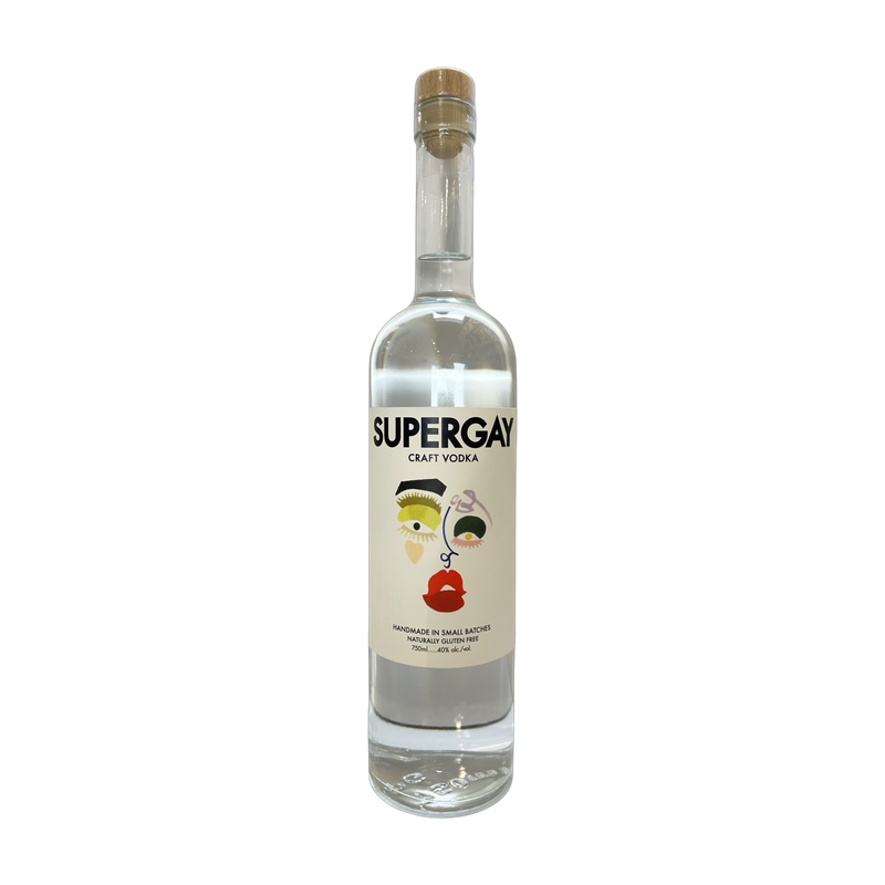 Supergay Vodka 750ml - ForWhiskeyLovers.com