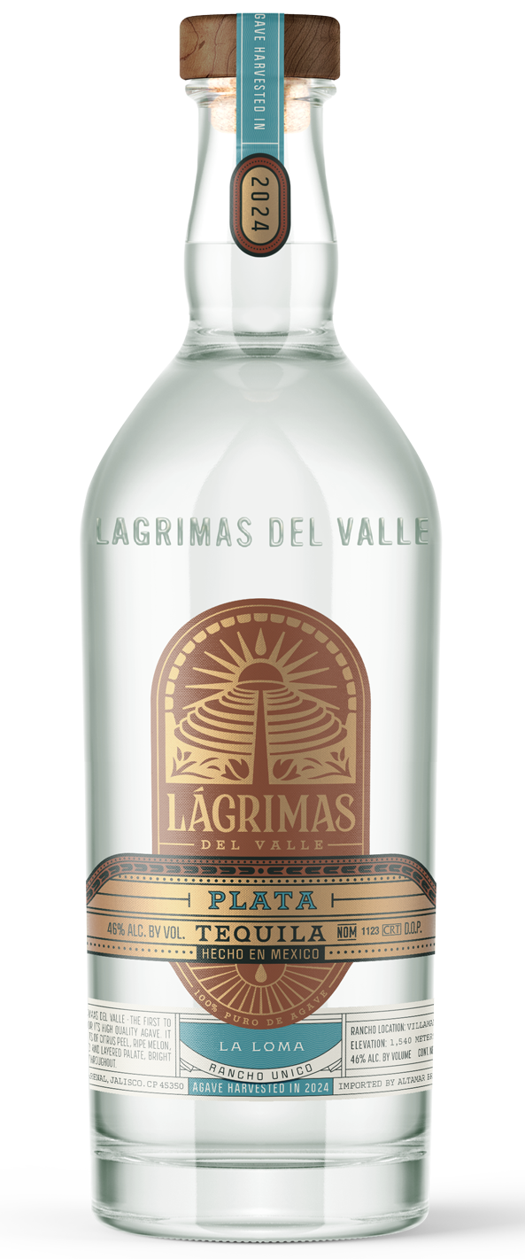 Lagrimas del Valle La Loma Plata Tequila 2024 (750ml) - ForWhiskeyLovers.com