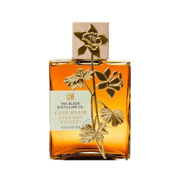 The Block Distilling Co. Four Grain Straight Whiskey 750ml - ForWhiskeyLovers.com