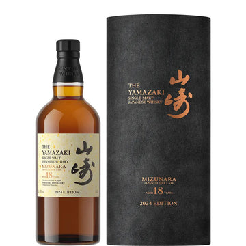 The Yamazaki Mizunara Aged 18 Years 2024 Edition 700ml - ForWhiskeyLovers.com