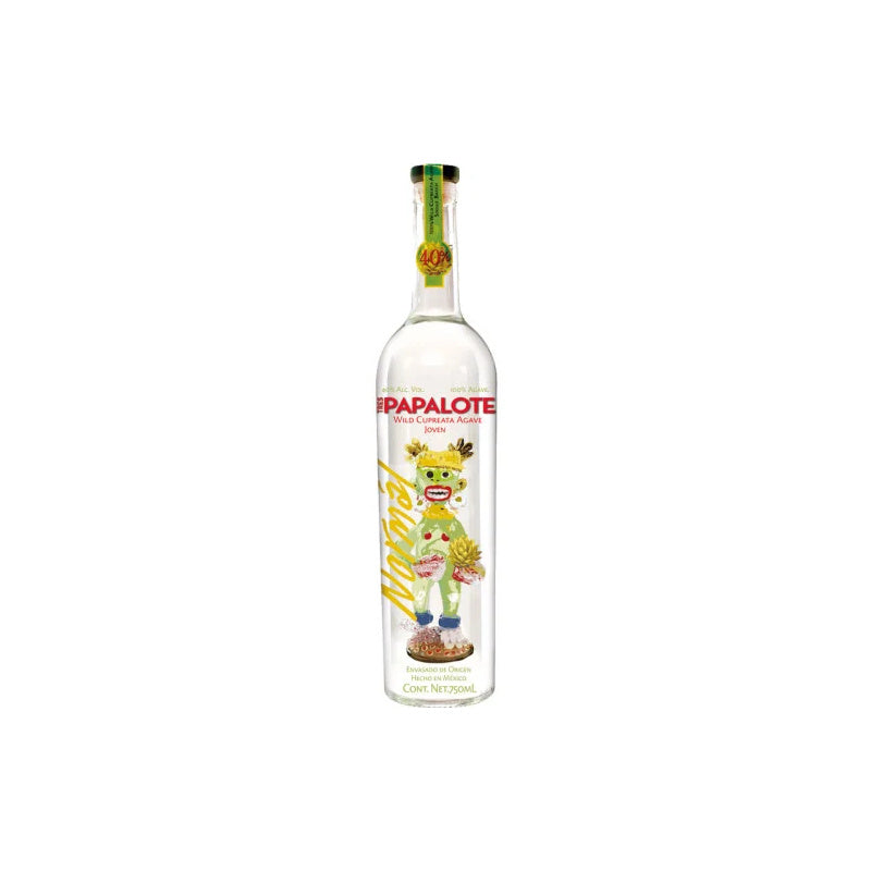 Tres Papalote Wild Cupreata Agave Joven Mezcal 750 mL - ForWhiskeyLovers.com