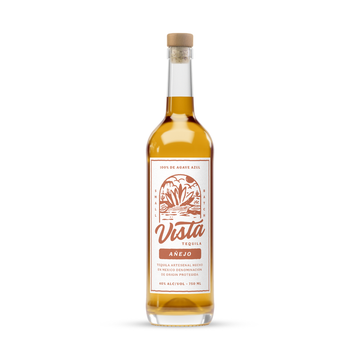 Vista Tequila Añejo 750 mL - ForWhiskeyLovers.com