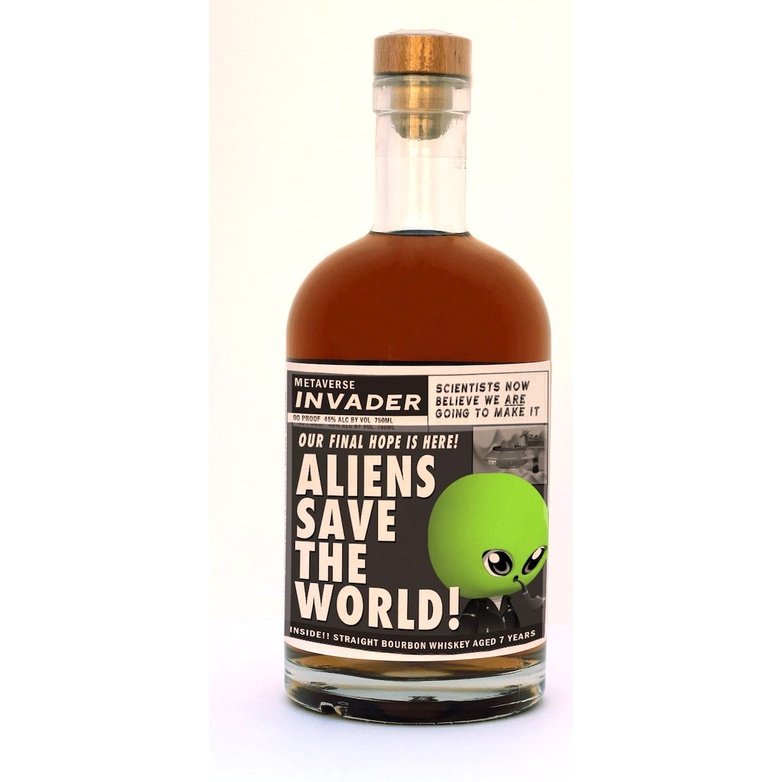 ALIEN BOY BOURBON WHISKEY 750mL - ForWhiskeyLovers.com