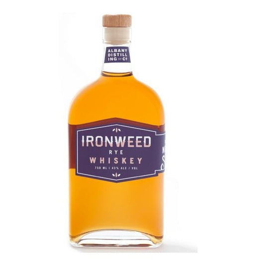 Albany Distilling Ironweed Rye Whiskey 750mL - ForWhiskeyLovers.com