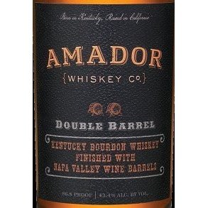 Amador Whiskey Co. Bourbon Double Barrel 750ml - ForWhiskeyLovers.com