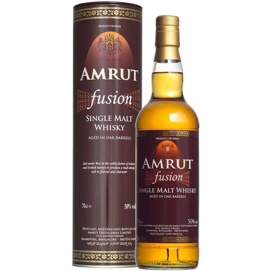 Amrut Fusion Indian Single Malt Whisky 750mL - ForWhiskeyLovers.com